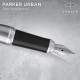 Ручка перова Parker URBAN Metro Metallic CT FP F 30 311