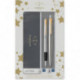 Набір ручок Parker JOTTER Stainless Steel GT FP+BP (перова + кулькова)
