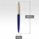 Ручка кулькова Parker JOTTER Originals Navy Blue GT BP 79 232