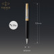 Ручка кулькова Parker SONNET Metal & Black Lacquer GT BP 68 132