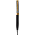 Ручка кулькова Parker SONNET Metal & Black Lacquer GT BP 68 132