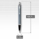 Ручка шариковая Parker IM Light Blue Grey CT BP 22 532