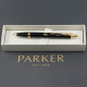 Ручка шариковая Parker IM Black GT BP Трезубец прозрачный 22032_T010y