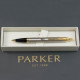 Ручка шариковая Parker IM Brushed Metal GT BP Трезубец 22232_TR