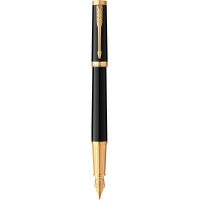 Ручка перова Parker INGENUITY Black Lacquer GT FP F 60 011