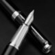 Ручка перова Parker INGENUITY Black Lacquer CT FP F 60 111