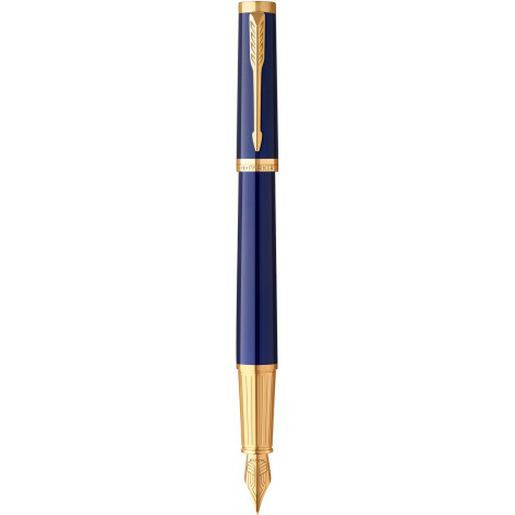 Ручка перова Parker INGENUITY Blue Lacquer GT FP F 60 211