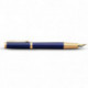 Ручка перова Parker INGENUITY Blue Lacquer GT FP F 60 211