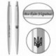 Ручка шариковая Parker JOTTER UKRAINE Stainless Steel CT BP Трезубец + Все буде Україна! 16132_T214b
