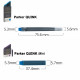 Картриджи Parker Quink Mini /6шт. черн. 11 510BK