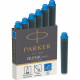 Картриджи Parker Quink Mini /6шт. син. 11 510BLU