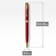 Ручка шариковая Parker SONNET Red Lacquer GT BP 86 232