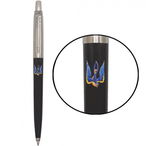 Ручка кулькова Parker JOTTER Originals UKRAINE Black CT BP Тризуб-Ластівка 15632_T1230u