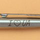 Ручка кулькова Parker JOTTER UKRAINE Stainless Steel CT BP I Love UA 16132_T207b