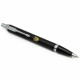 Ручка шариковая Parker IM UKRAINE Matte Black CT BP Трезубец 26132_T001y