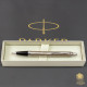 Ручка кулькова Parker IM UKRAINE Stainless Steel CT BP Тризуб біл. 26232_T001w