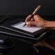 Ручка перова Parker PARKER 51 Deluxe Black GT FP18 F 57 011