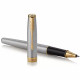 Набор Parker SONNET Stainless Steel GT RB+BP (роллер + шариковая)