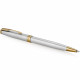 Набор Parker SONNET Stainless Steel GT RB+BP (роллер + шариковая)