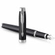 Набор Parker IM Matte Black CT FP+BP (перьевая + шариковая)