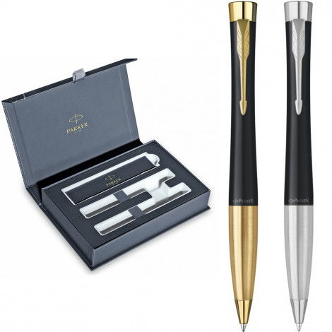 Набір Parker URBAN Muted Black GT BP + URBAN Muted Black CT BP (2 кулькові ручки)