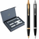 Набор Parker ручек Parker IM Black GT BP + IM Black CT BP (2 шариковые ручки)