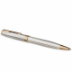 Parker SONNET Silver Mistral GT BP (кулькова ручка + шкіряний чохол)