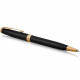 Набор Parker SONNET Matte Black Lacquer GT BP (шариковая ручка + блокнот Parker)