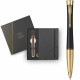 Набір Parker URBAN Muted Black GT BP (кулькова ручка + блокнот Parker)