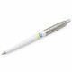 Ручка шариковая Parker JOTTER Originals UKRAINE White CT BP Трезубец син-желт. 15032_T0017u