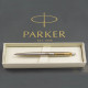 Ручка кулькова Parker JOTTER Stainless Steel GT BP Тризуб з пшеницею 16032_T066b