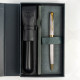 Parker SONNET Silver Mistral GT BP (кулькова ручка + шкіряний чохол)