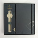 Подарункова коробка з блокнотом Parker GIFT24 Notebook Grey
