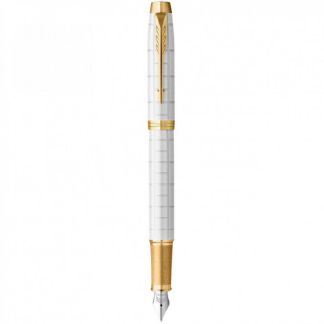 Ручка перьевая Parker IM Premium Pearl GT FP M 24 712