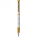 Ручка перьевая Parker IM Premium Pearl GT FP M 24 712