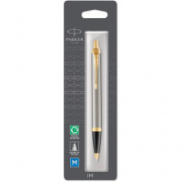 Ручка шариковая Parker IM Brushed Metal GT BP блистер 22 236