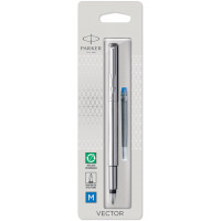 Ручка перьевая Parker VECTOR Stainless Steel FP M блистер 05 016