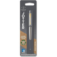 Ручка кулькова Parker JOTTER Stainless Steel GT BP блістер 16 036
