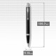 Ручка шариковая Parker IM Matte Black CT BP блистер 26 136