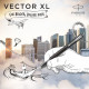 Ручка перьевая Parker VECTOR XL Metallic Black CT FP M 06 012