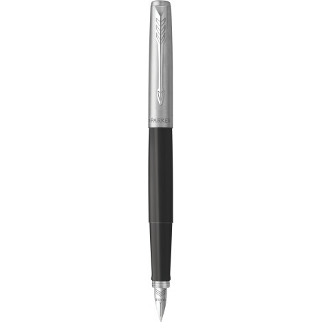 Ручка перова Parker JOTTER Originals Black CT FP F в Eco упаковці 15 611e