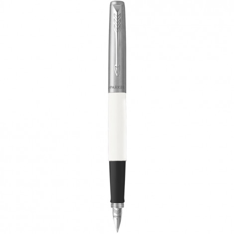 Ручка перьевая Parker JOTTER Originals White CT FP F в Eco упаковке 15 011e