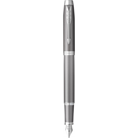 Ручка перьевая Parker IM Rituals Grey CT FP F 29 211