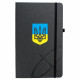 Набір Parker IM UKRAINE Black GT RB Тризуб синьо-жовтий (ручка-ролер + блокнот Parker)