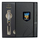 Набір Parker JOTTER UKRAINE Black CT BP Палаючий Тризуб (кулькова ручка + блокнот)