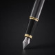 Ручка перьевая Parker IM Grey Lacquer GT FP F 21 111