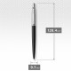 Ручка кулькова Parker JOTTER ZODIAC Bond Street Black CT BP Дерев'яна Змія 16232_Z402w
