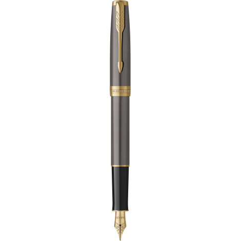 Ручка перьевая Parker SONNET Grey Lacquer GT FP F 86 415