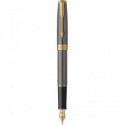 Ручка перьевая Parker SONNET Grey Lacquer GT FP F 86 415