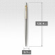 Ручка шариковая Parker JOTTER ZODIAC Stainless Steel GT BP Деревянная Змея 16032_Z402b